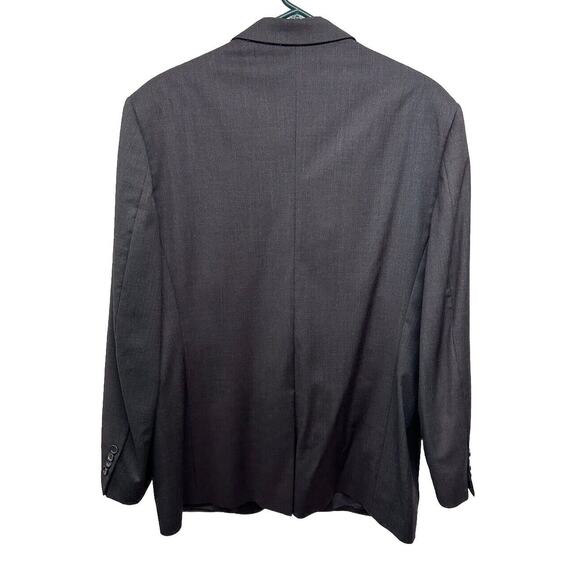 Brooks‎ Brothers Jacket 42 R Gray Wool Madison 1818 Estrato Trabaldo Tonga Italy - Picture 4 of 10